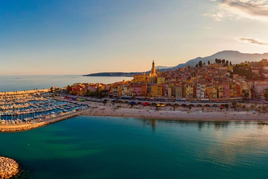 Menton Carre D'Or - Private Garage Apartment Exterior photo